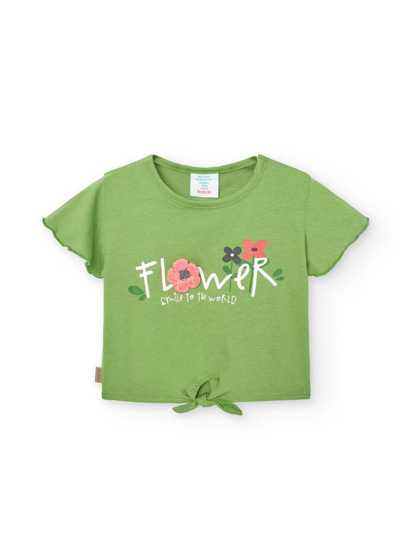 Camiseta malha para o beb