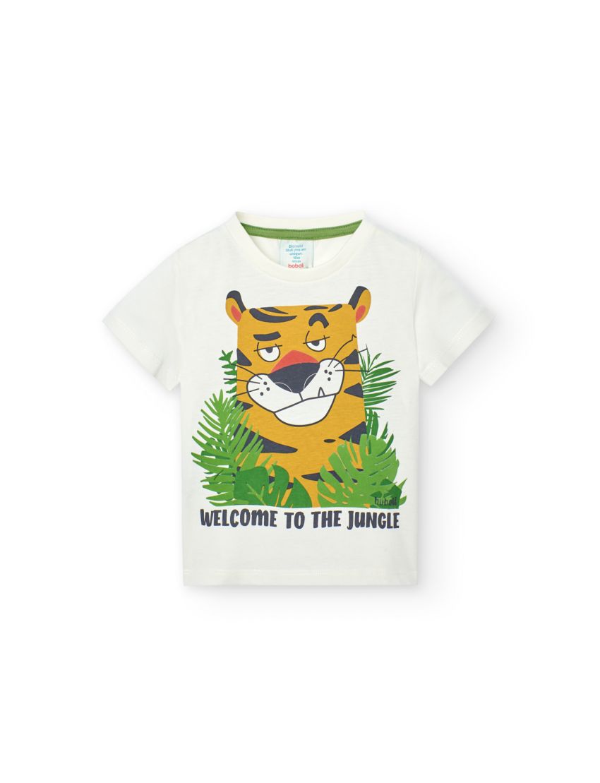 Camiseta malha para o beb