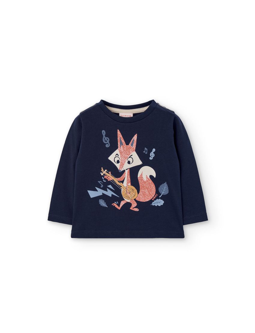 Camisola Raposa Azul Escu