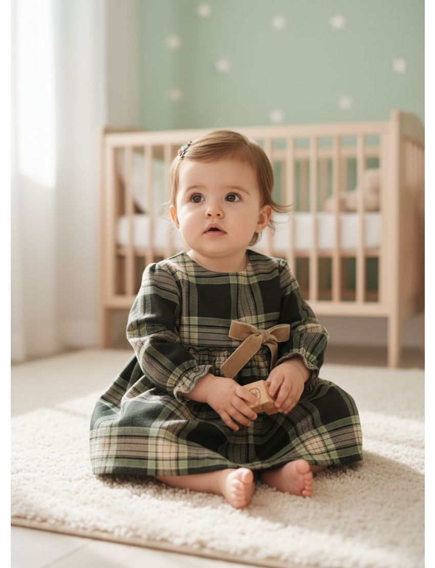 Vestido Xadrez Verde