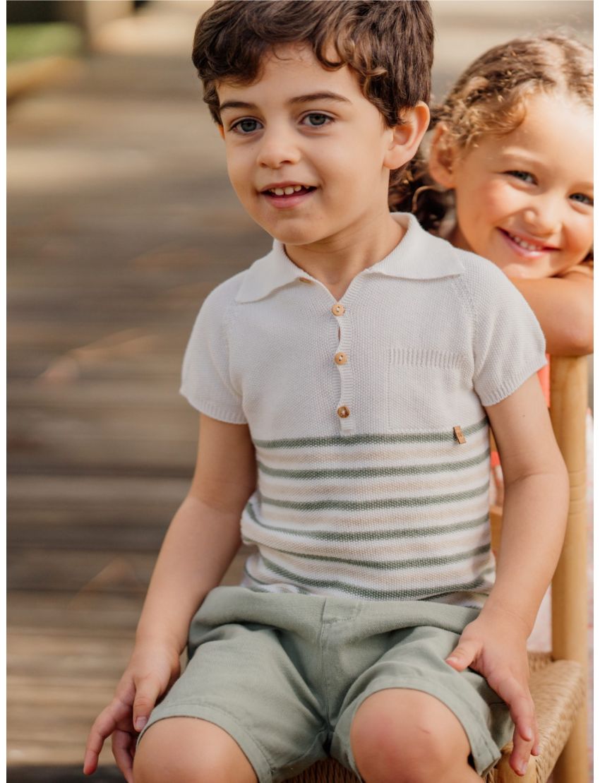 Camisola Polo Algodão